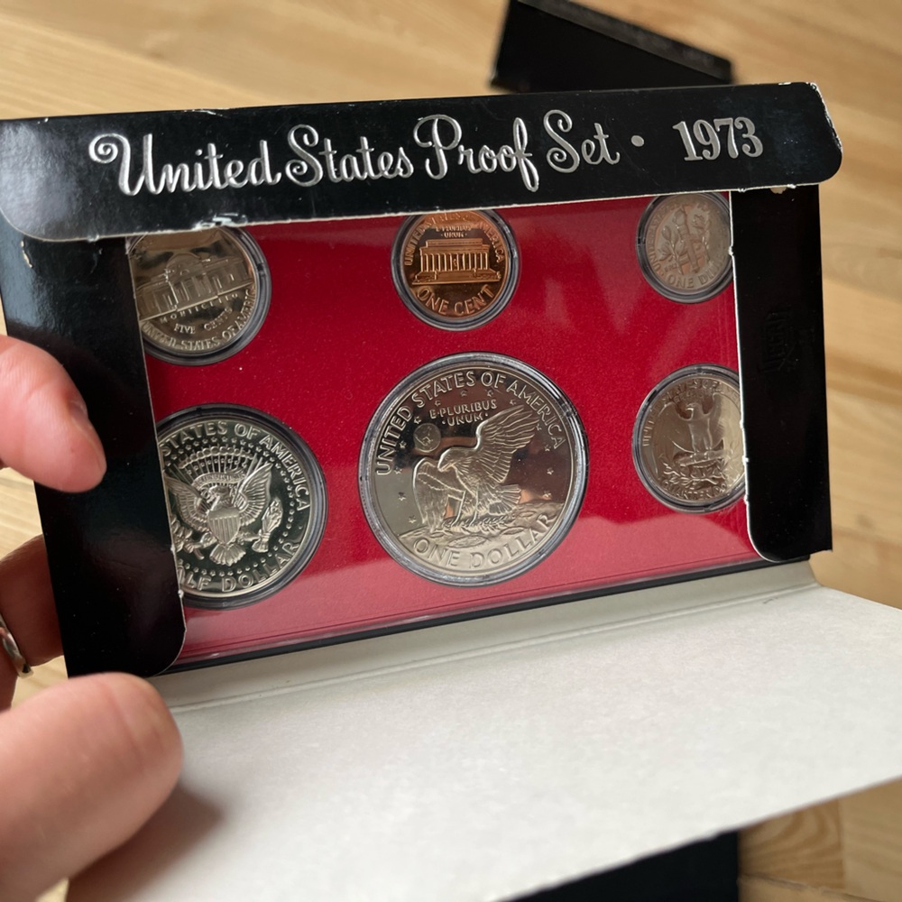 1969-1979 United States Proof Coin Set - Picture 6 of 12